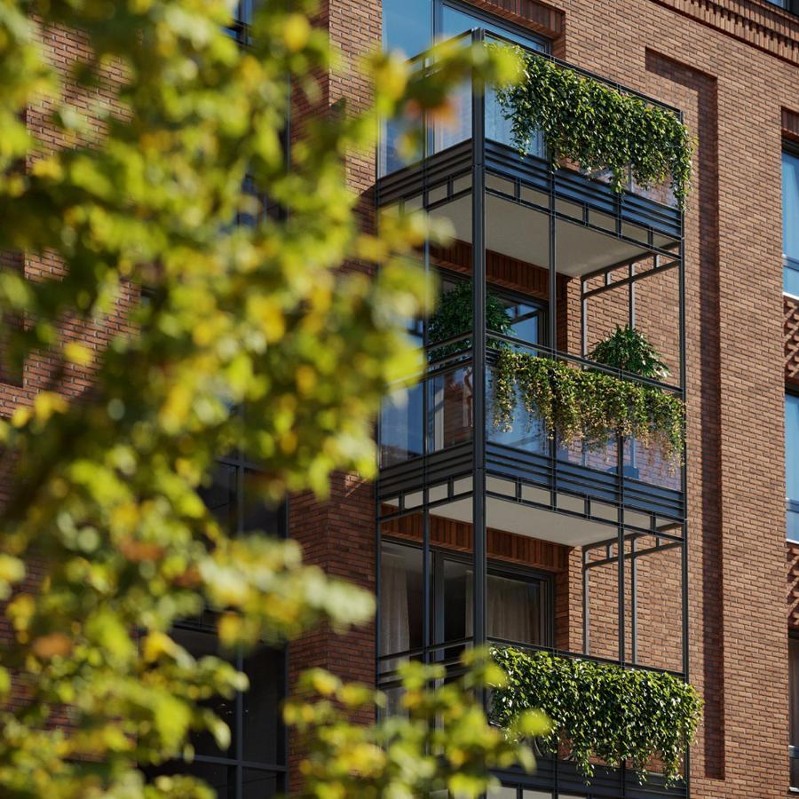Green Estate Old Town Apartment, Private Parking, Balcony グダニスク エクステリア 写真